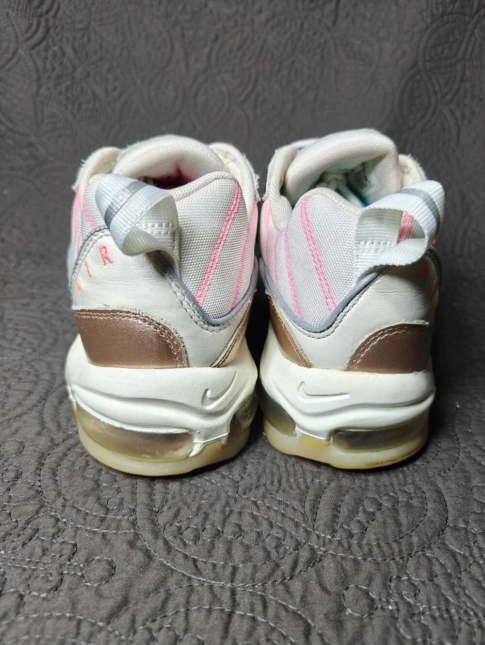 Nike Air Max 98 Orewood White/Rose Gold/Pink Retro Women's Sneakers Size 11